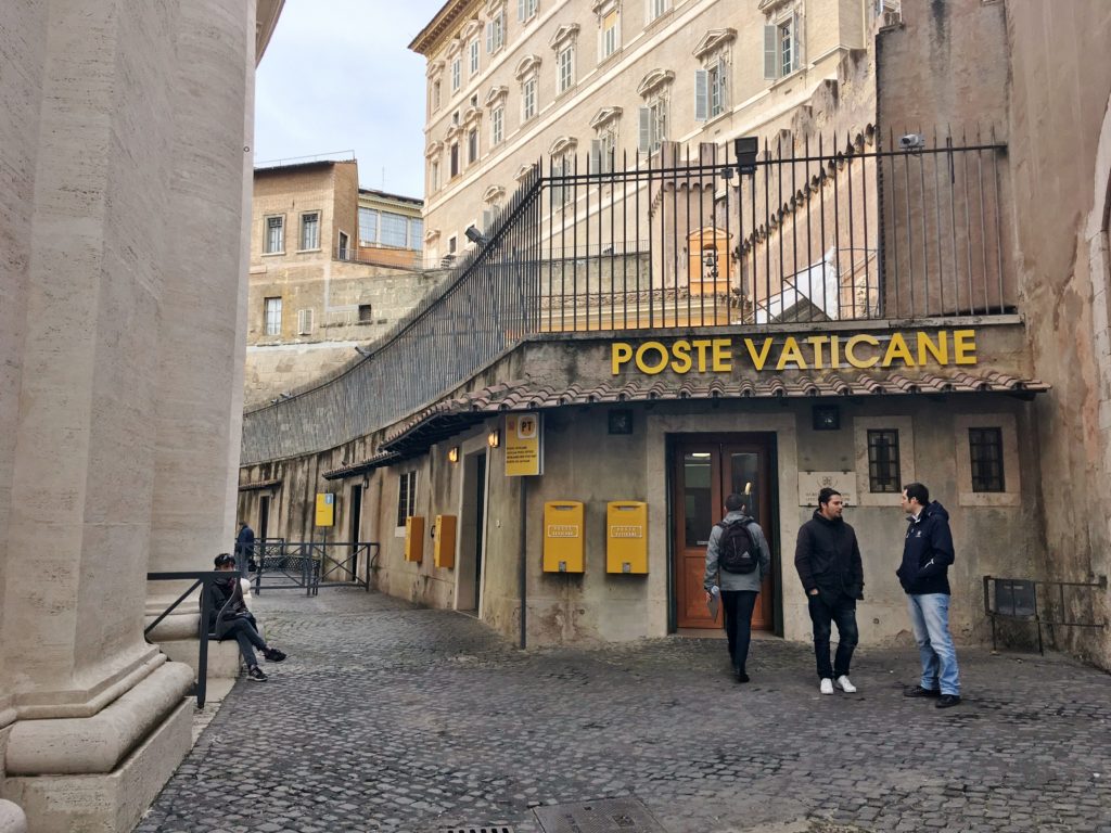 The Vatican Post Office at St. Peter's Square