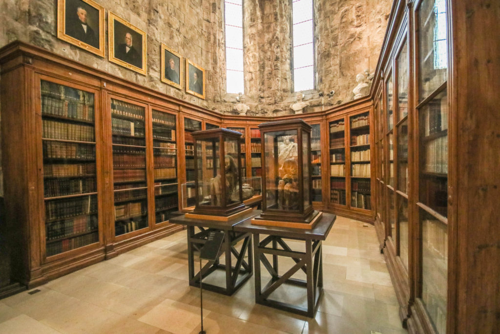 Inside the Archaeological Museum in the Carmo Convent, Lisbon, Portugal