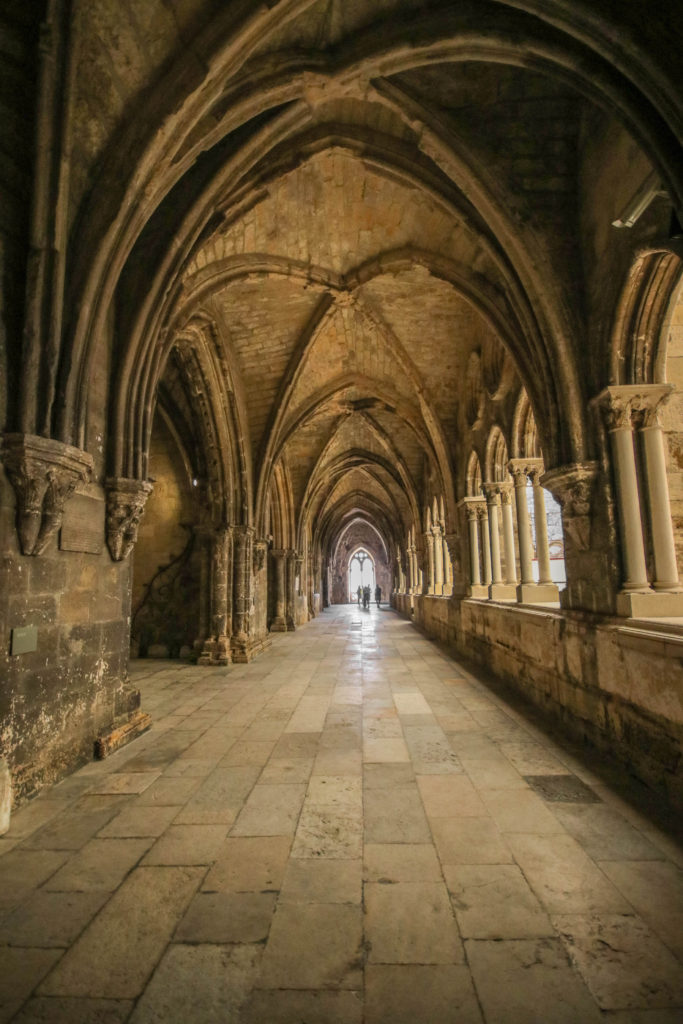 Inside the cloisters of Lisbon's Cathedral