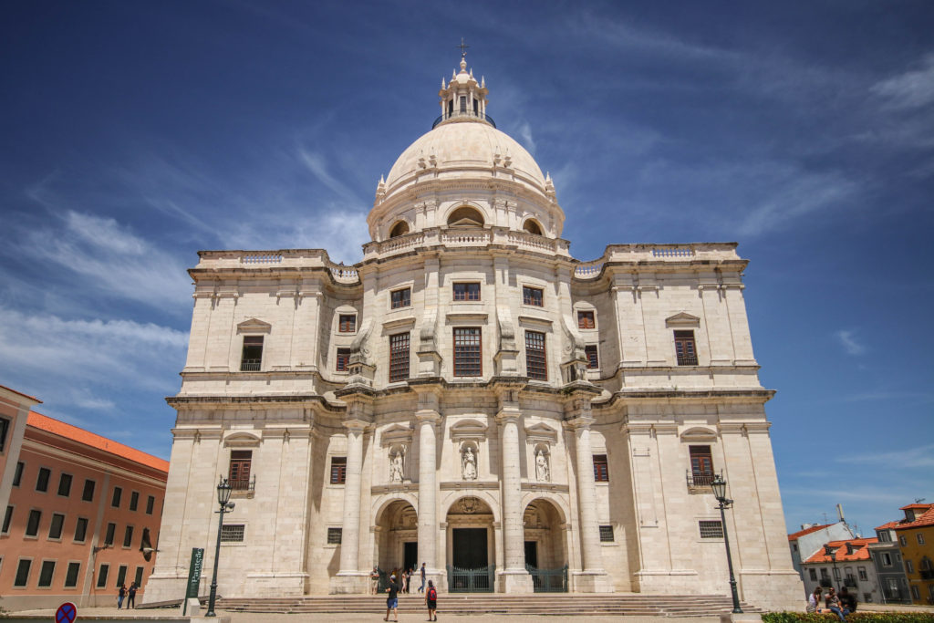 The National Pantheon of Portugal in Lisbon