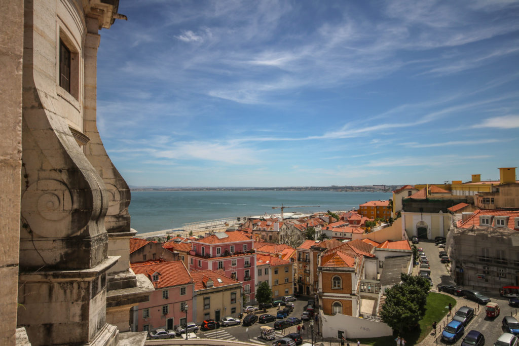 View from the roof of Lisbon's National Pantheon of Portugal