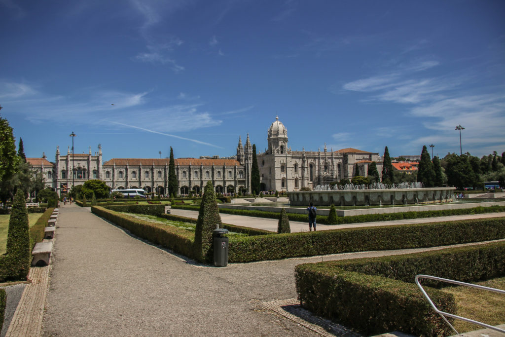 The Jeronimos Monastery near Lisbon, Portugal
