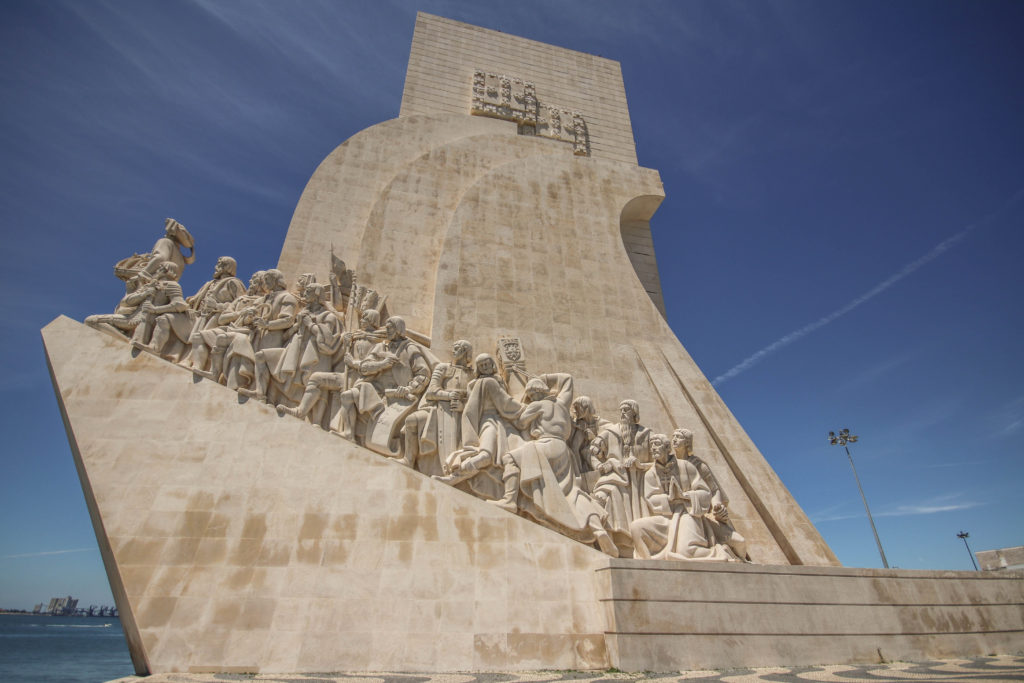 The Monument of the Discoveries in Lisbon, Portugal
