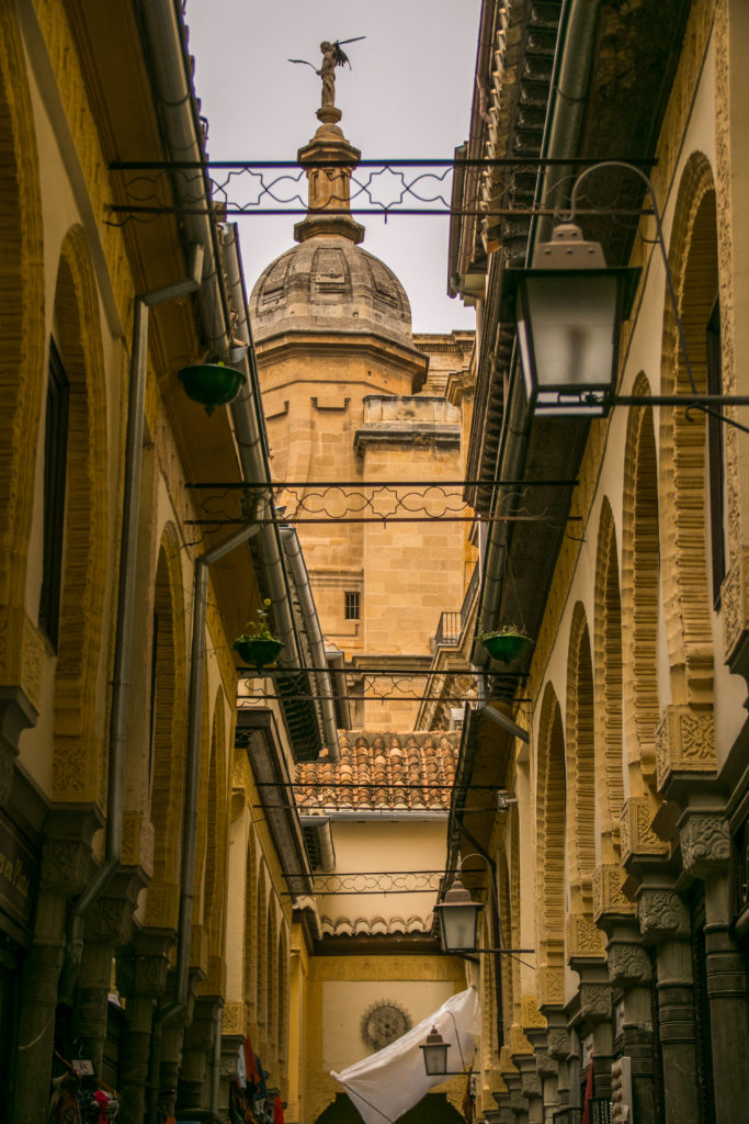 Calle Alcaicería, what's left of Granada's Grand Bazaar