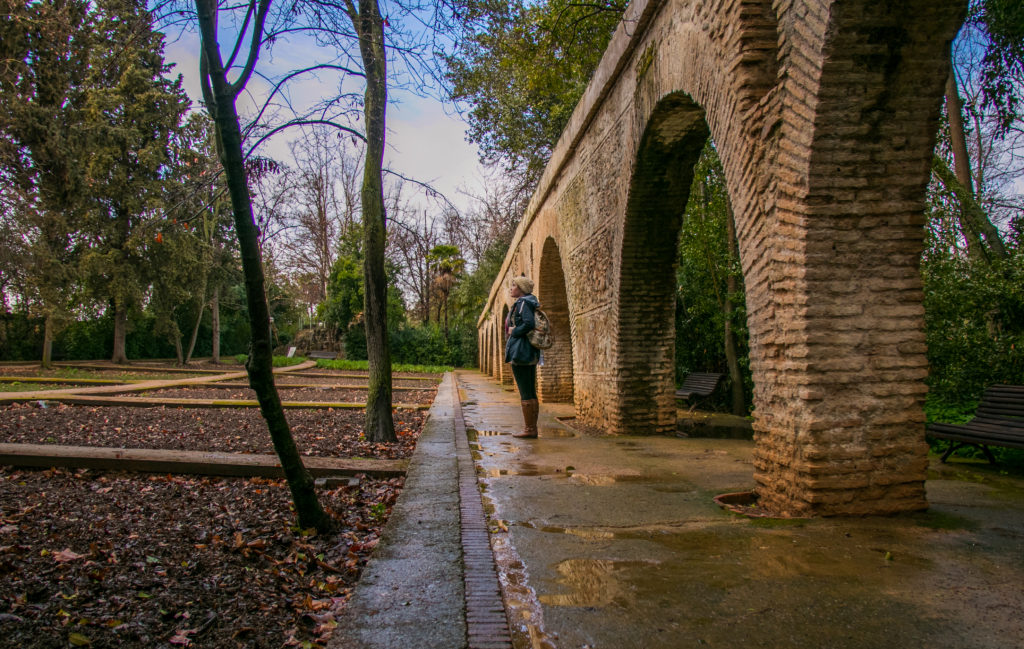 Wandering the grounds of Carmen de los Martires, Granada, Spain