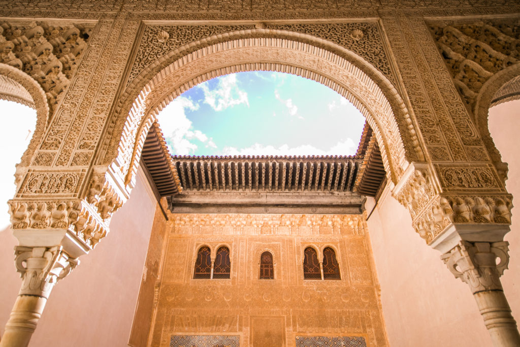 Inside the Nasrid Palaces, one of the best things to do in Granada, Spain