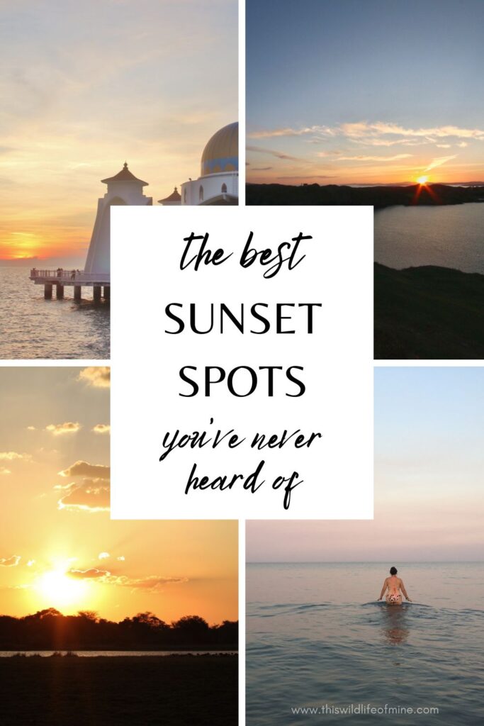 The best sunset spots around the world you've probably never heard of