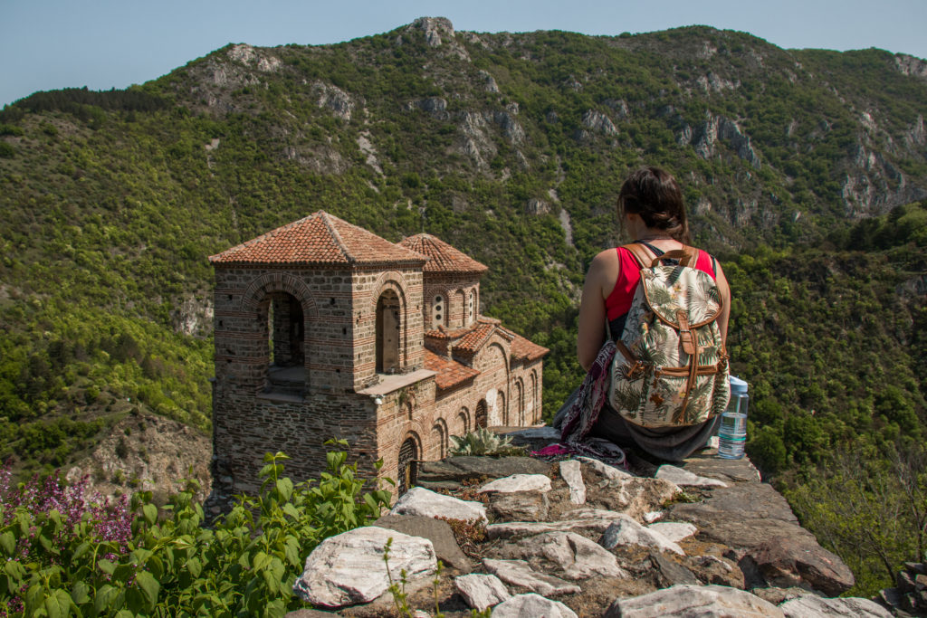 Overlooking Asen's Fortress, near Plovdiv, Bulgaria