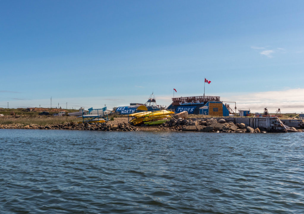 Sea North Tours on the shores of Hudson Bay, Canada