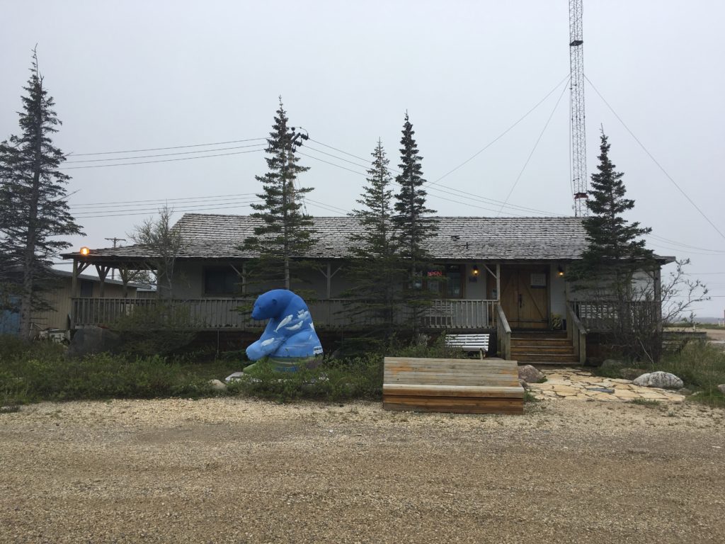 Frontiers North Tour company office and gift shop in Churchill, Canada