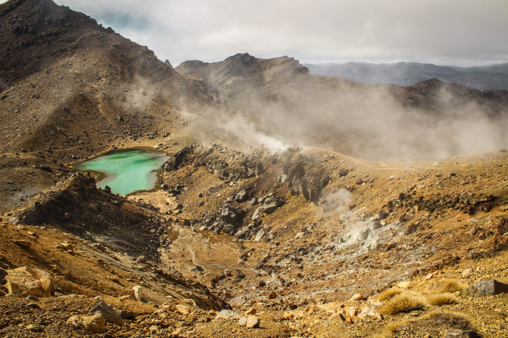 The dramatic landscapes of the Tongariro Alpine Crossing, New Zealand
