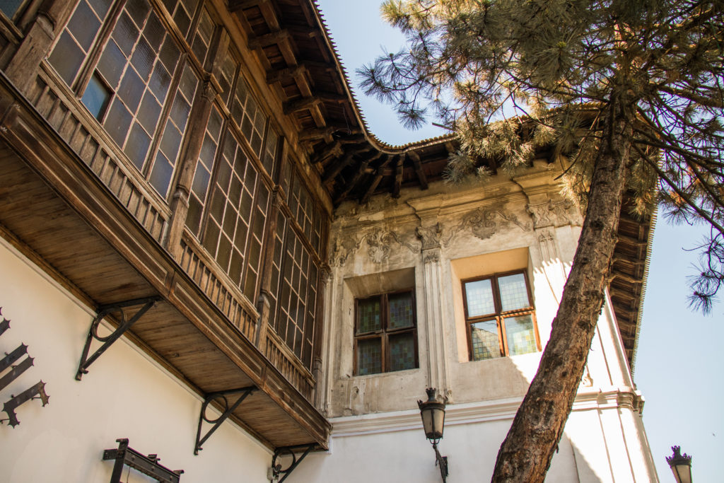 Beautiful architecture in the heart of Bucharest, Romania