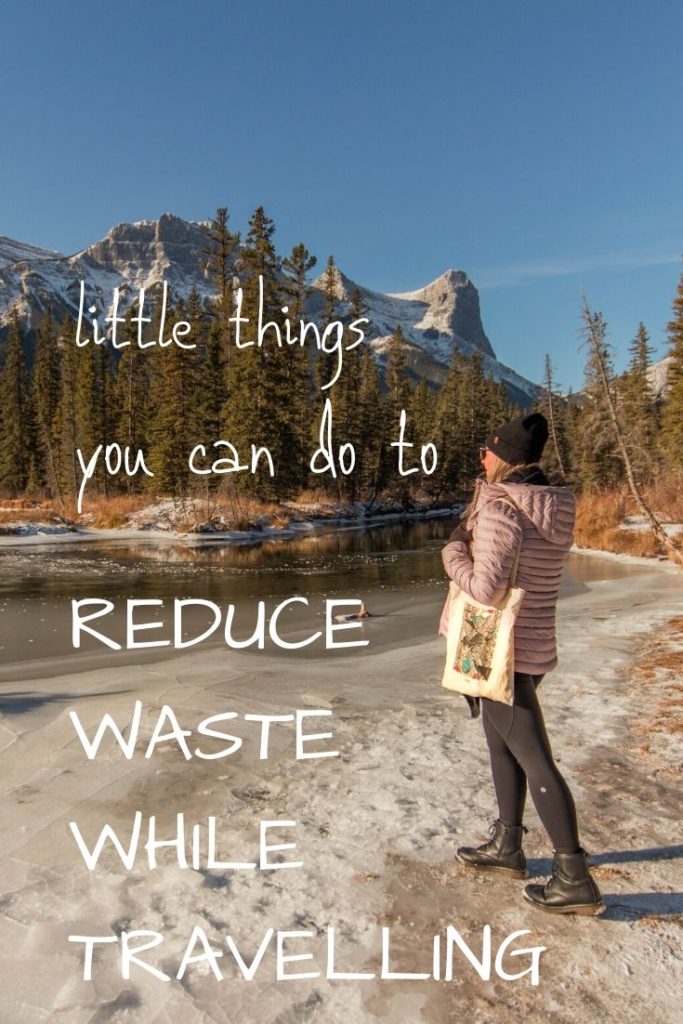 Little things you can do to reduce waste while travelling.