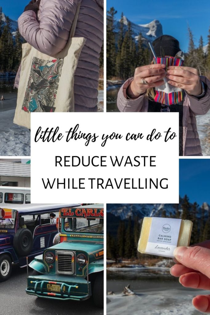Little things you can do to reduce waste while travelling