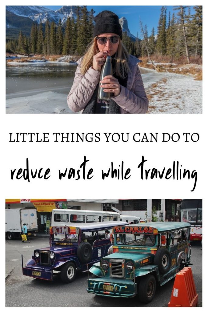 Little things you can do to reduce waste while travelling