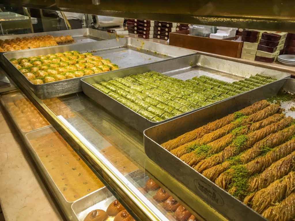 Turkish Baklava is a popular layered pastry dessert that has to be tried in Istanbul