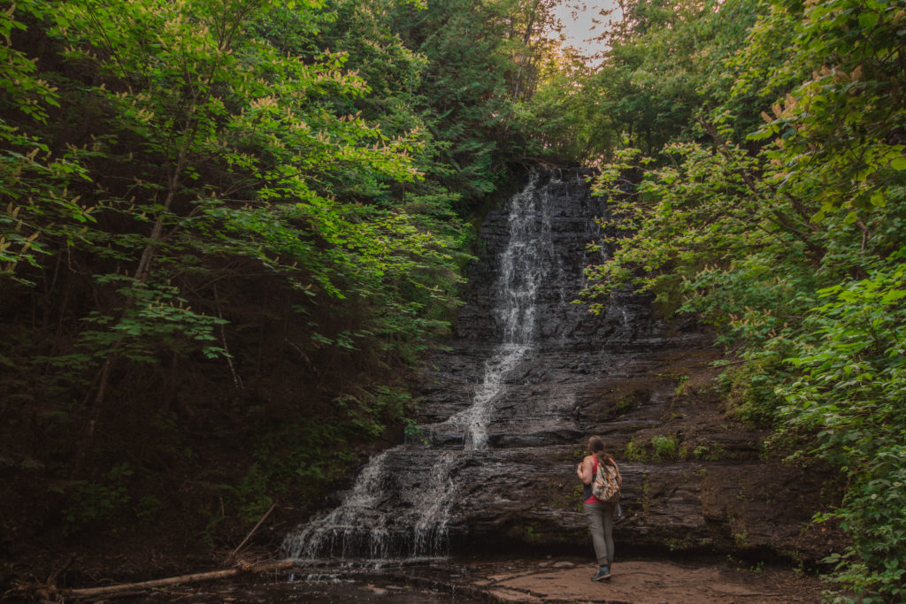 Little Falls, a lovely short day hike from Kakabeka Falls in Ontario, Canada