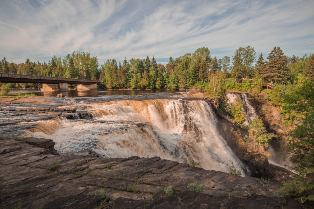 Kakabeka Falls, in western Ontario, Canada