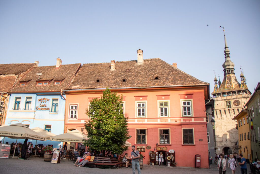 Citadel Square in Sighisoara