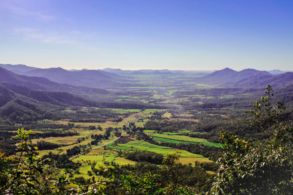 The view from the Sky Window in Eungella National Park