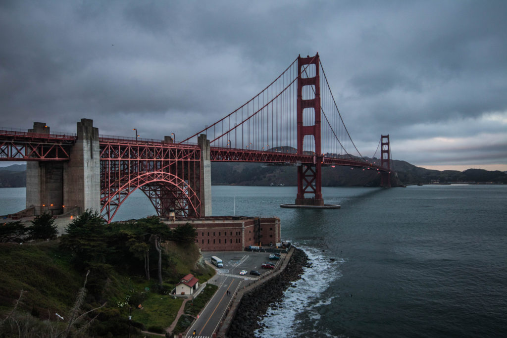 Golden Gate Bridge and Fort Point