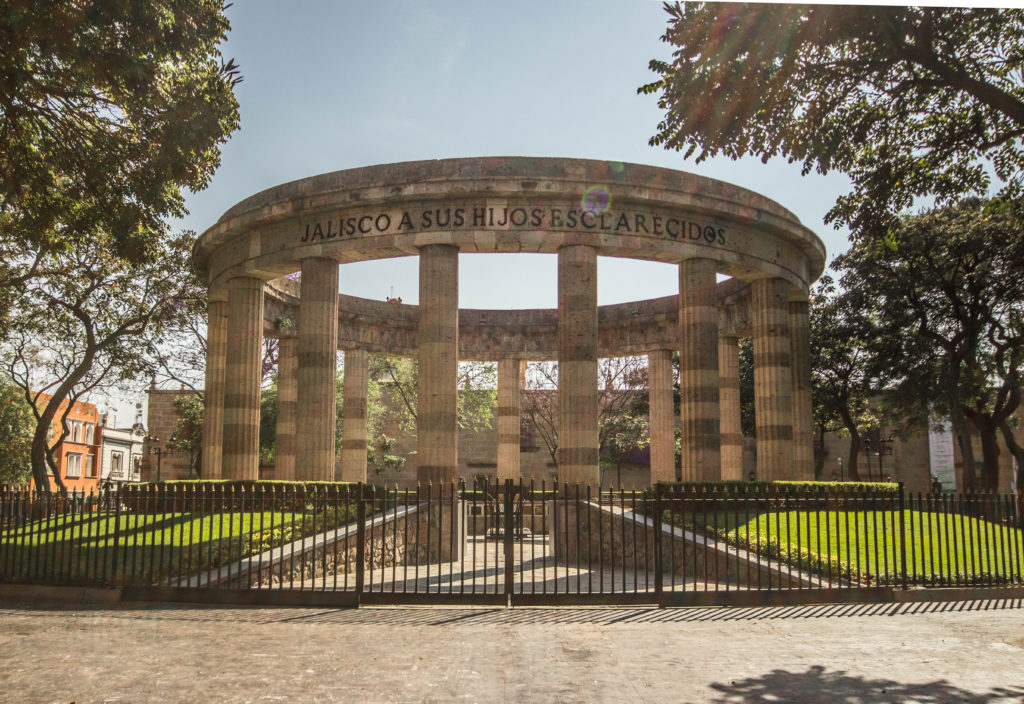 Plaza de la Rotunda, in Guadalajara
