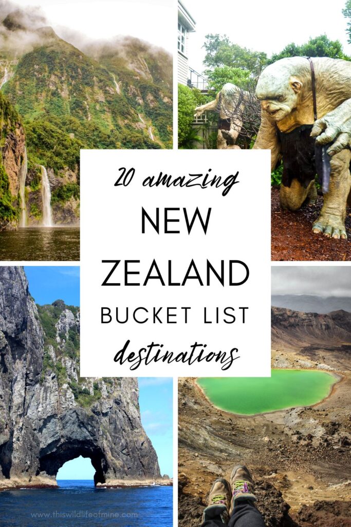 20 of the best New Zealand destinations to add to your bucket list!