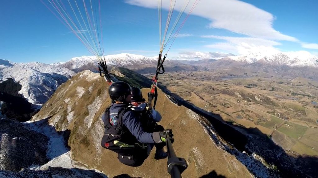 Paraglding in Queenstown is just one of the adrenaline-filled activities you can do