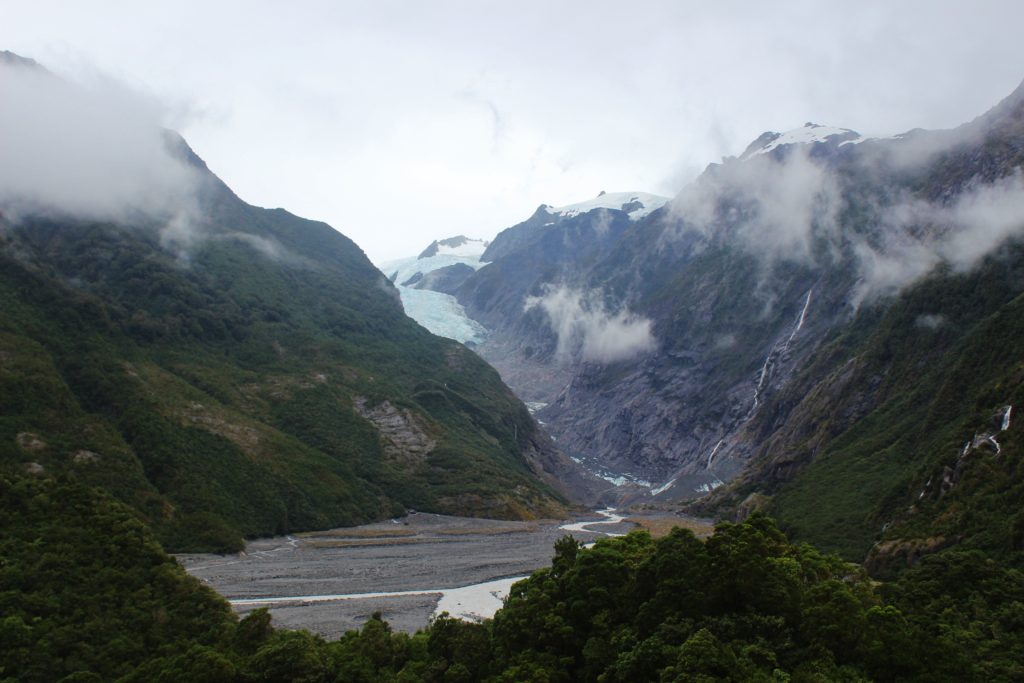 The Franz Josef Glacier is one of the top New Zealand destinations