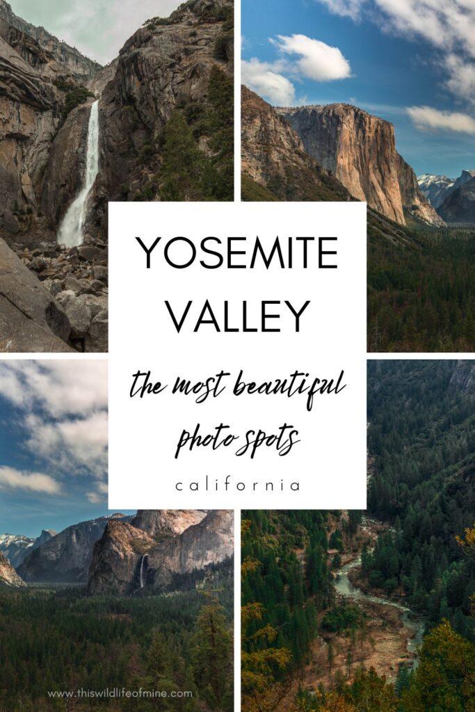 The most beautiful photo spots in the Yosemite Valley