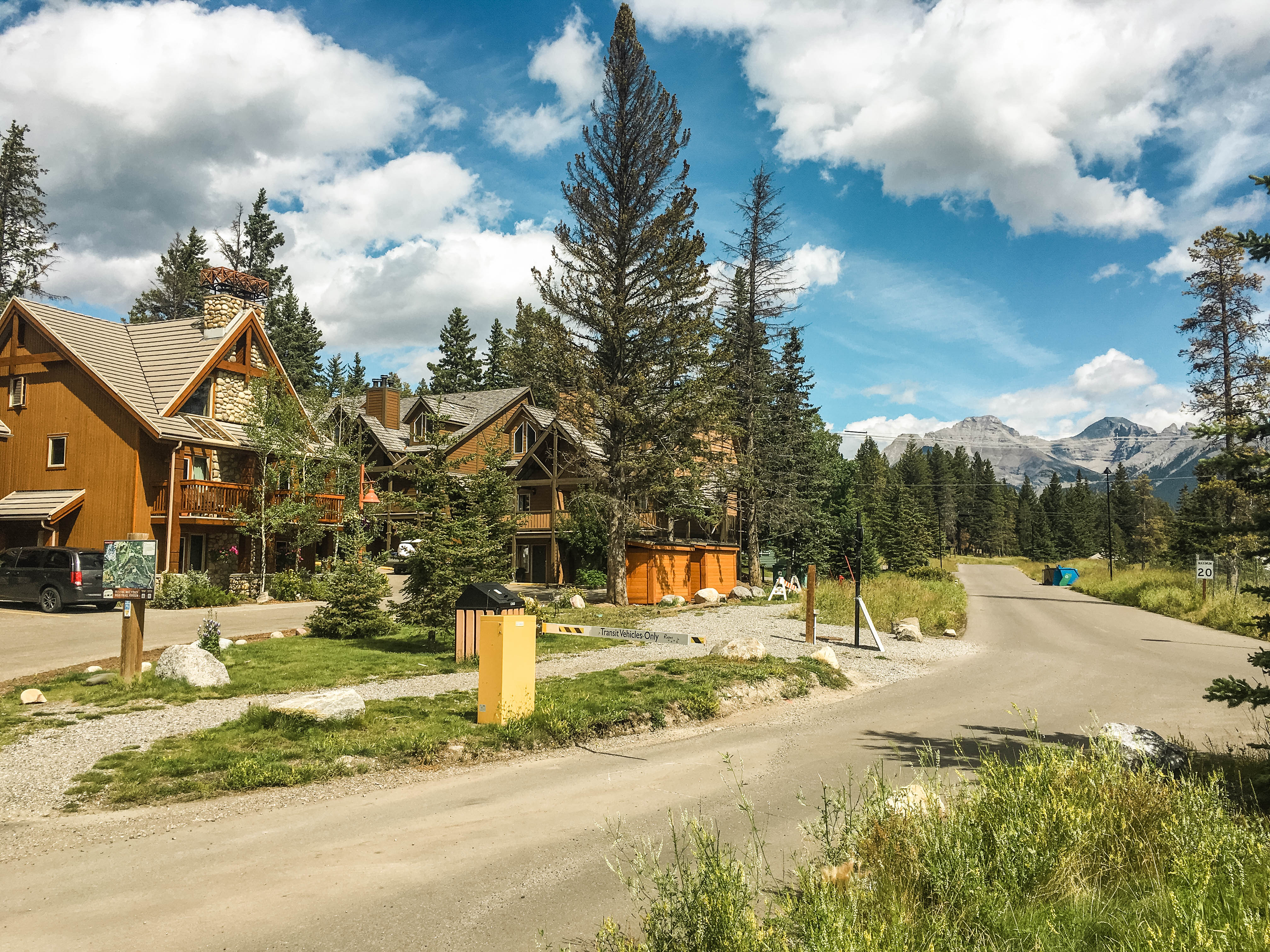 Hidden Ridge Resort is a great place to stay in Banff, with large cabins surrounded by forest