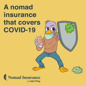 SafetyWing Nomad Insurance now covers COVID-19