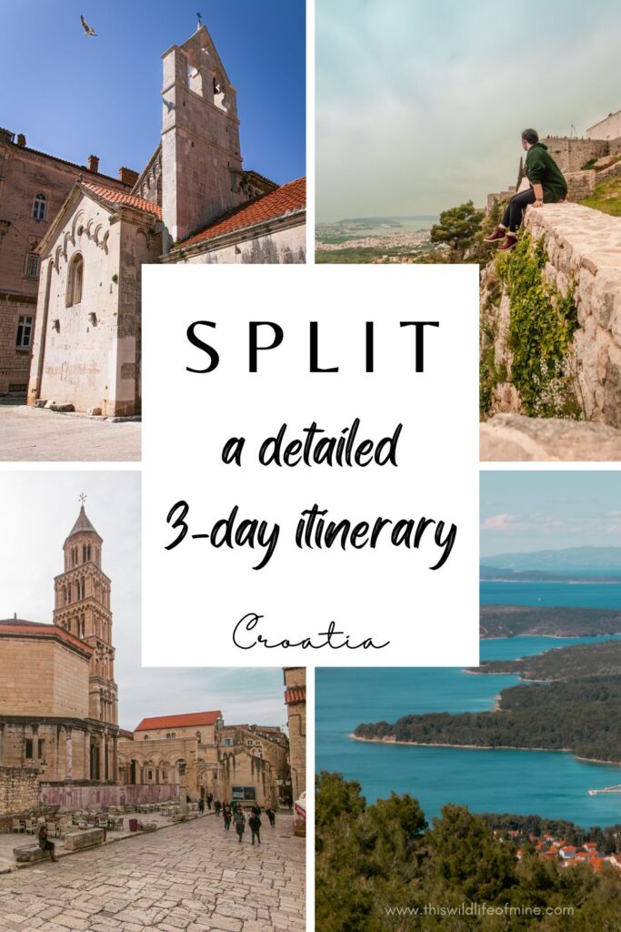A detailed 3-day itinerary for Split, Croatia