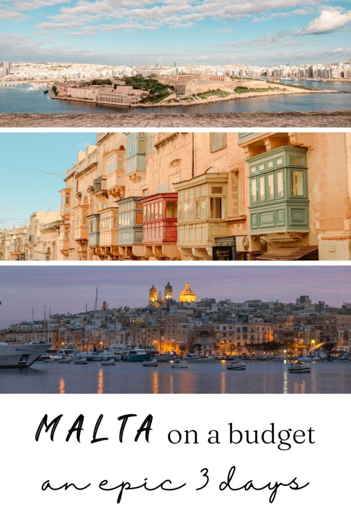 Malta on a budget - 3 epic days