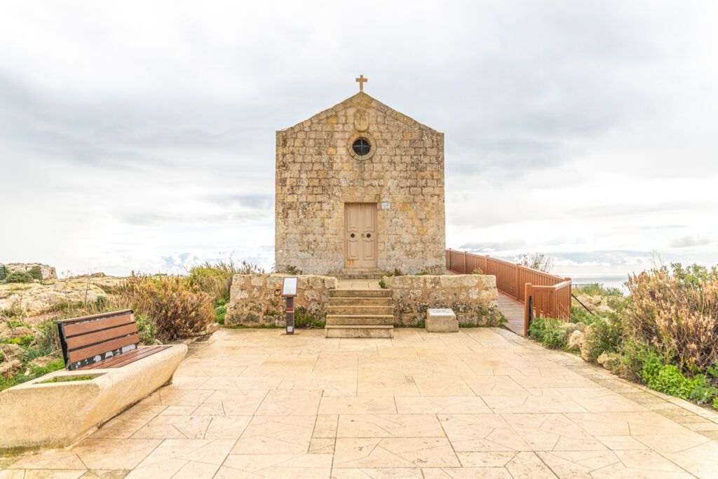 St Mary Magdalene Chapel on the Dingli Cliffs, Malta