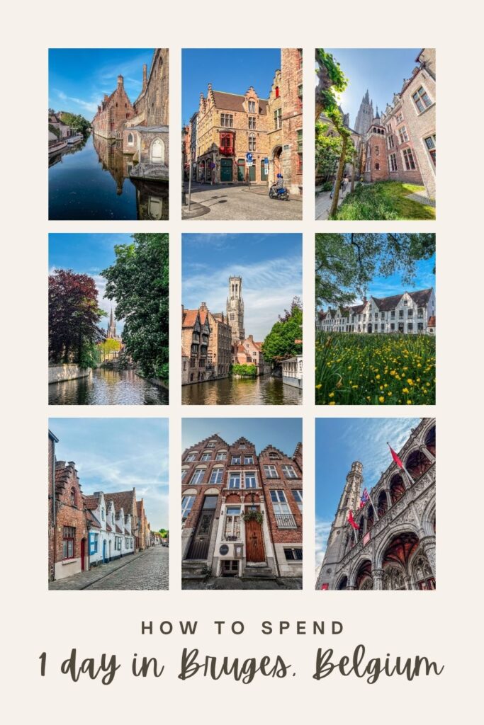 How to spend one day in Bruges, Belgium