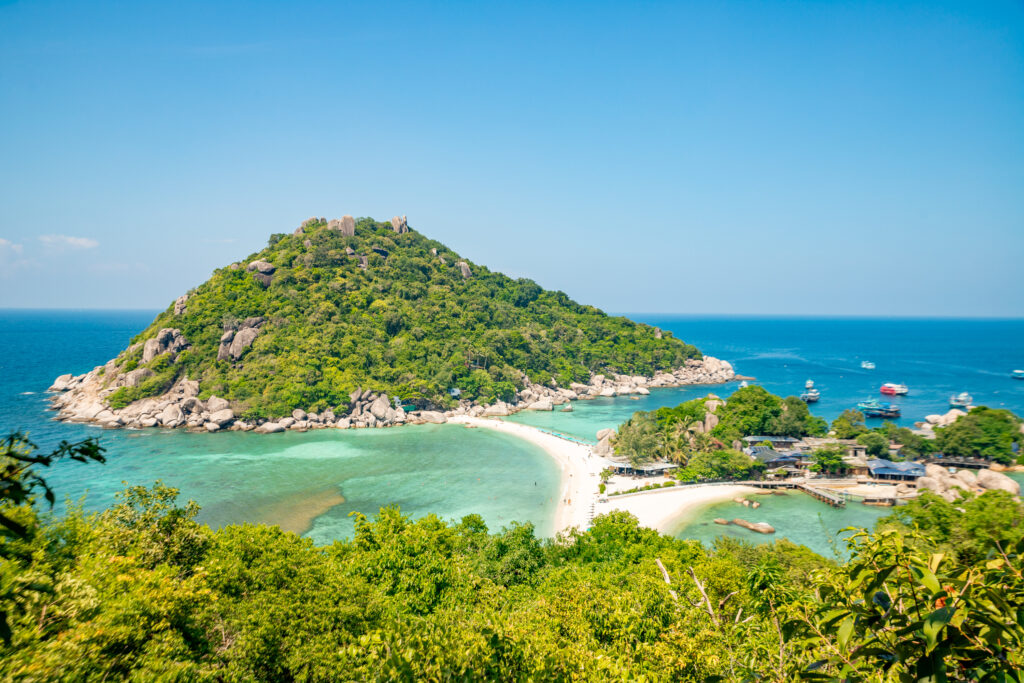 Nang Yuan Island from the viewpoint above