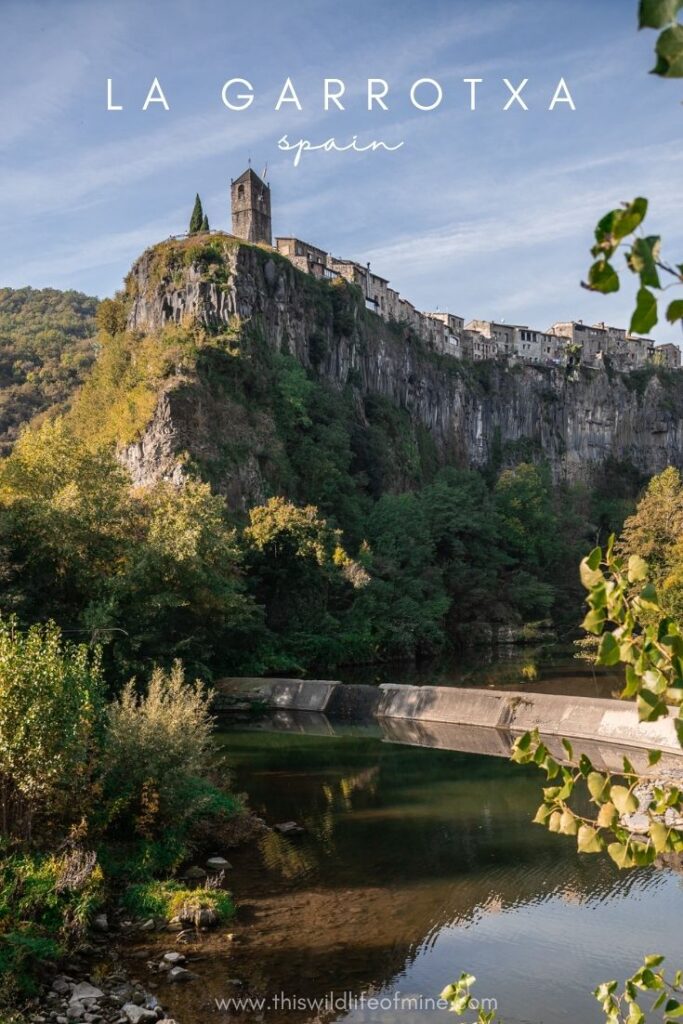 Visit La Garrotxa - a sustainable volcanic adventure - Pinterest Pin