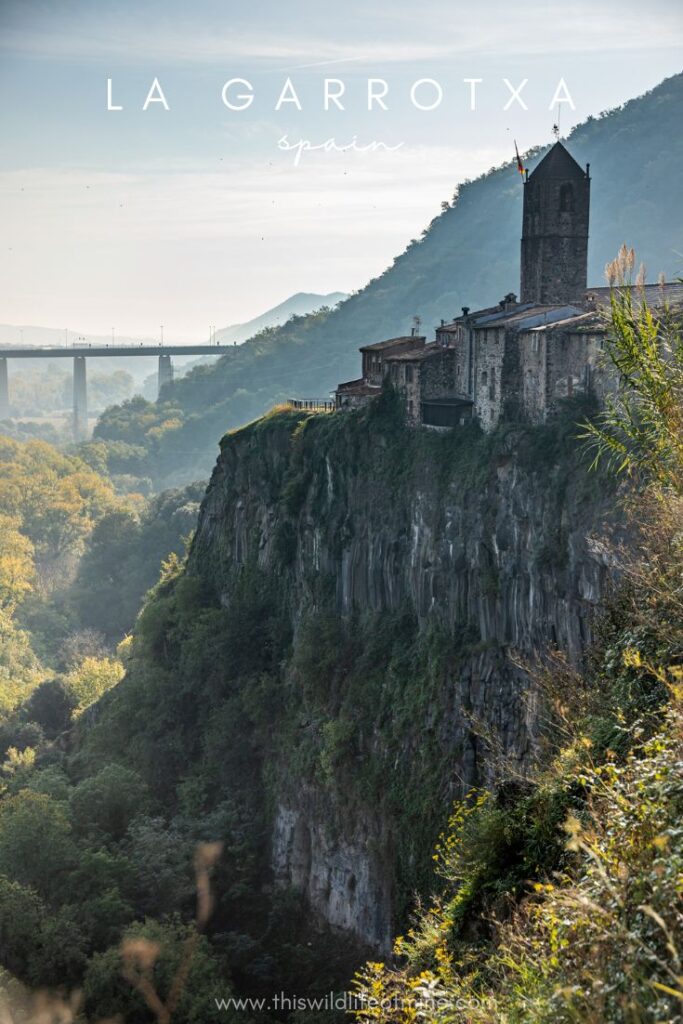 Visit La Garrotxa - a sustainable volcanic adventure - Pinterest Pin