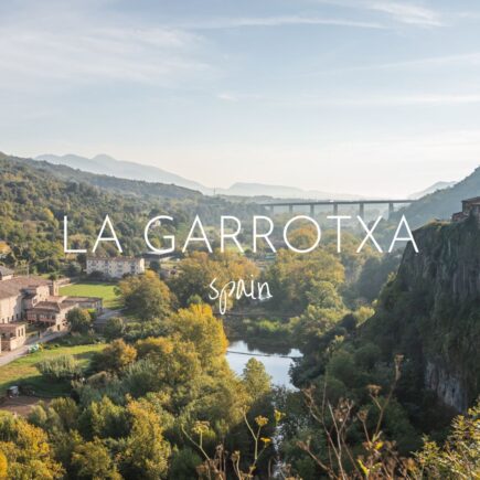 Visit La Garrotxa - a sustainable volcanic adventure - Cover Image with text
